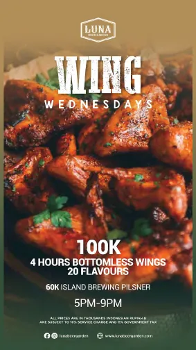 Luna Beer Garden daily offer 3
