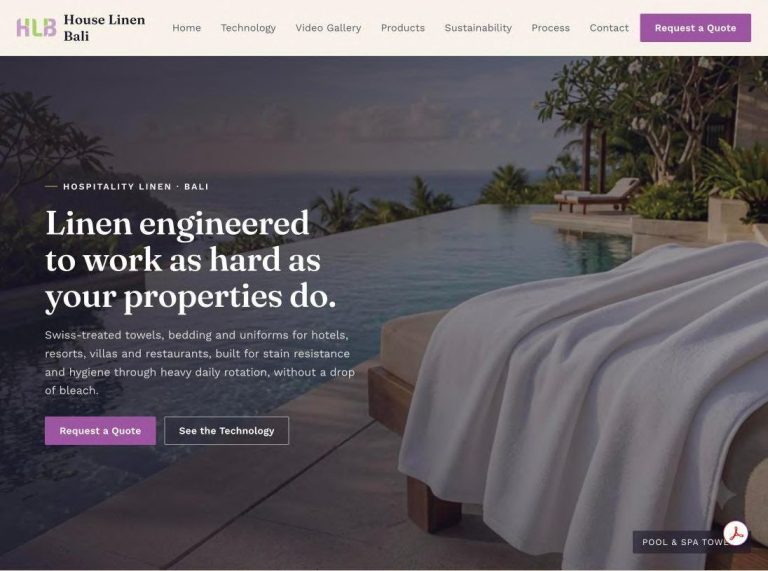 House Linen Bali